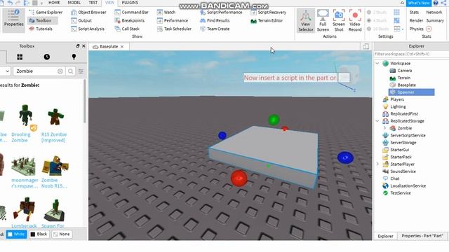 How to make a zombie spawner in roblox! 2022 смотреть онлайн