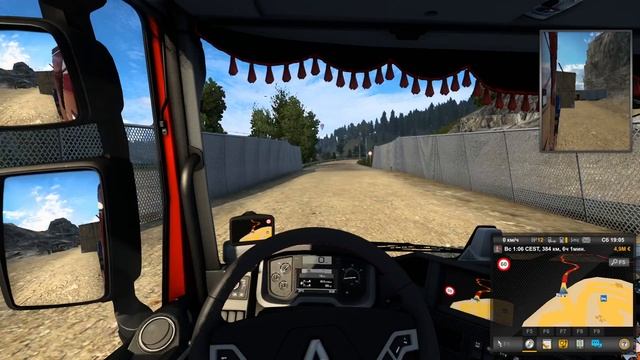 Перевозка негабарита в Euro truck simulator 2. Vive la France. Special Transport. смотреть онлайн