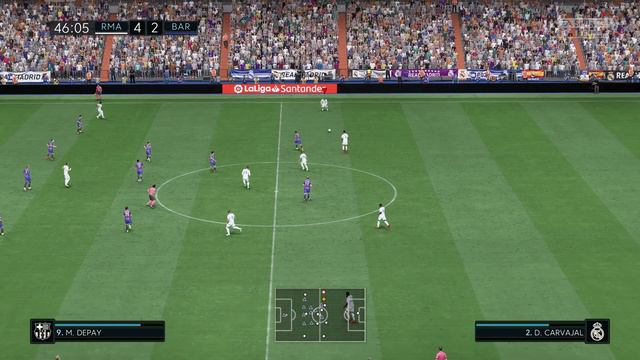 FIFA 22 - Real Madrid vs. Barcelona (El Clasico) - La Liga Full Match PS5 Gameplay | 4K смотреть онлайн