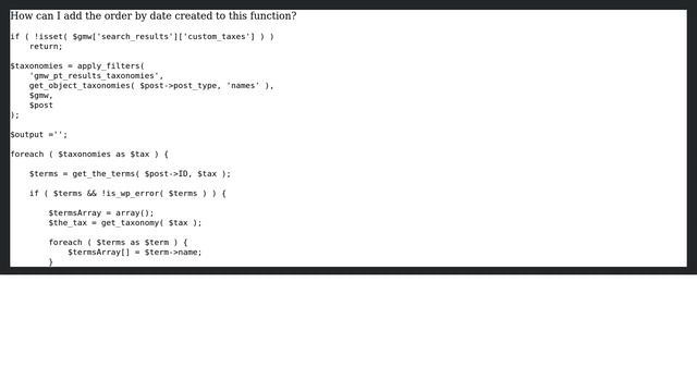 Wordpress: Order terms by creation date смотреть онлайн