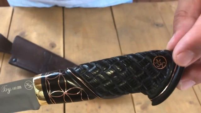 Обзор ножа «Мангуст» сталь тигельный булат смотреть онлайн