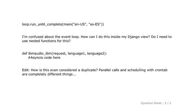 Django : Python Asyncio in Django View смотреть онлайн