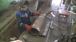 МАНГАЛ СВОИМИ РУКАМИ ИЗ ТРУБЫ. БАРБЕКЮ С КРЫШКОЙ. DIY