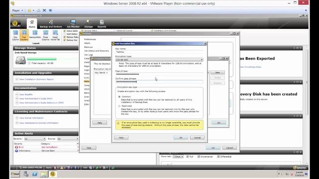 How to create a new encryption key in Backup Exec 15 смотреть онлайн