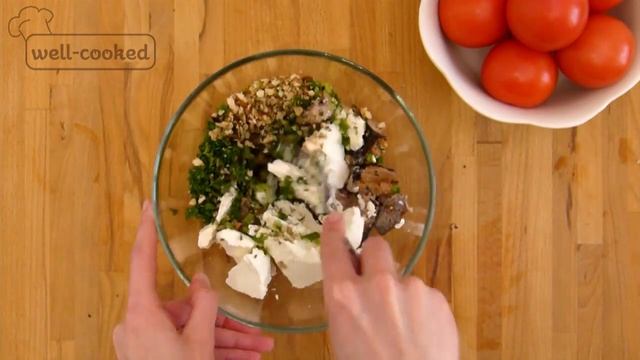 Помидоры, фаршированные тунцом и сыром - рецепты от well-cooked смотреть онлайн