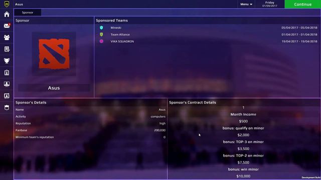 eSports Manager [DEVLOG #3] - Система Спонсоров смотреть онлайн