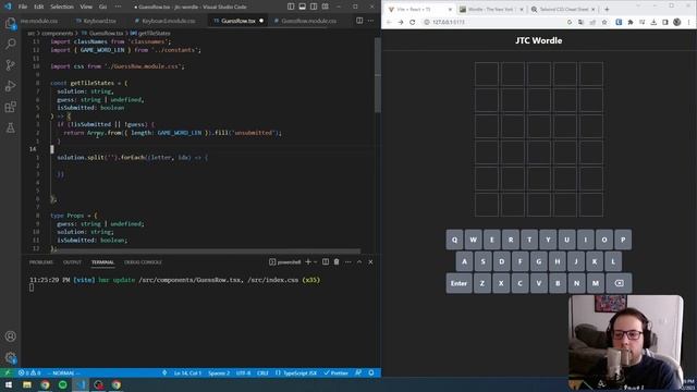 How to build Wordle in React.js | 0 to Prod for Free!!! смотреть онлайн