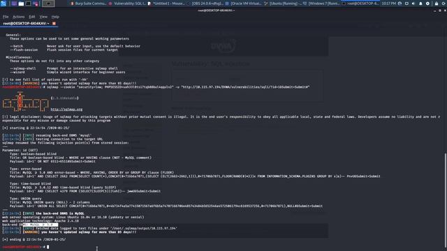 Sqlmap _ An Introduction to Ethical Hacking with Kali Linux смотреть онлайн