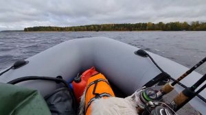 Лодка Фрегат 320 ЕК и Tohatsu 5 4 тактный по волнам