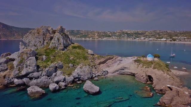 Kos Summer Greece Aerial Drone 4K Video смотреть онлайн