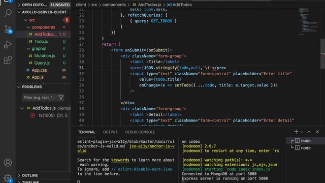 GraphQL Crash Course Client Side| Create Crud App with React, NodeJS and MongoDB смотреть онлайн