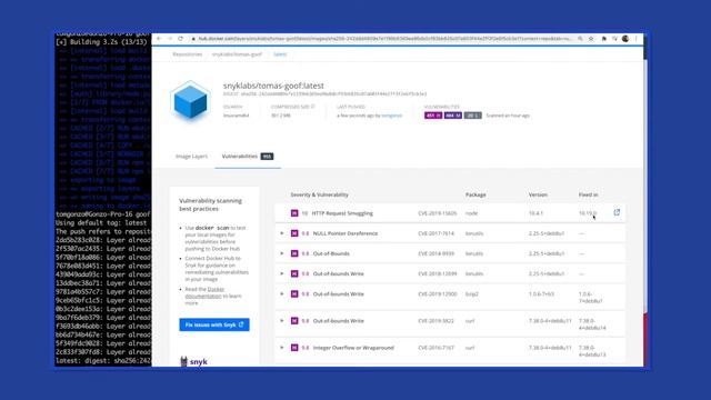Snyk Powers Docker Vulnerability Scanning смотреть онлайн