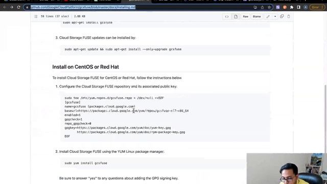 How to use GCS Buckets as Filesystem ? | Using Cloud Storage Fuse смотреть онлайн