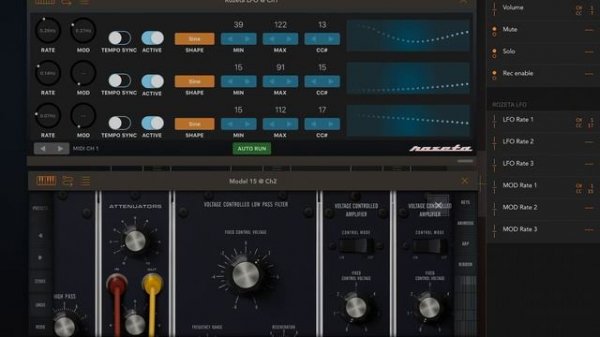 Automating Rozeta plugins (work in progress)