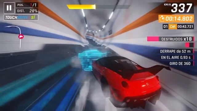 Asphalt 9 | Ferrari 599xx Evo | Grand Prix Round 5| Manual (00:41:884) Touchdrive (00:43:179) 2⭐️ смотреть онлайн
