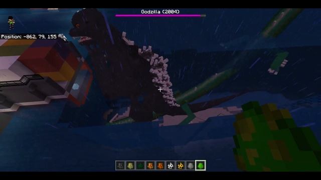 Minecraft Godzilla Final Wars Addon: Godzilla vs All Monsters смотреть онлайн