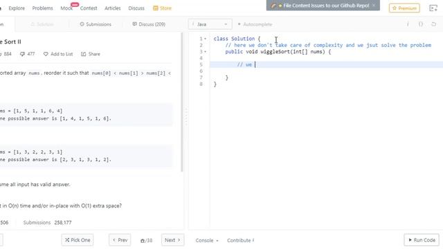 LeetCode 324: Wiggle sort II(Solution) смотреть онлайн