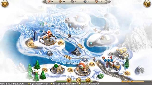 Viking Saga: The Cursed Ring - Kapitel 2, Level 19 - Expert, 3 Sterne смотреть онлайн