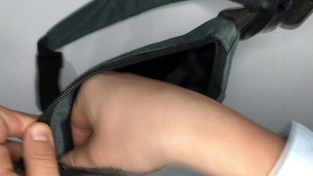 Видео обзор: Сумка слинг тактическая крос боди из ткани. Улучшенная. Цвет: серый смотреть онлайн