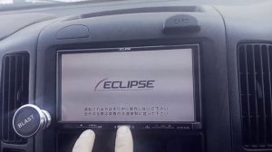 Магнитофон Eclipse AVN135M ,  сервисное меню.