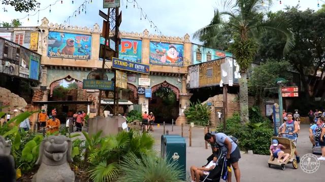 Disney's Animal Kingdom Complete Walking Tour in 5K | Walt Disney World 2021 Orlando Florida смотреть онлайн