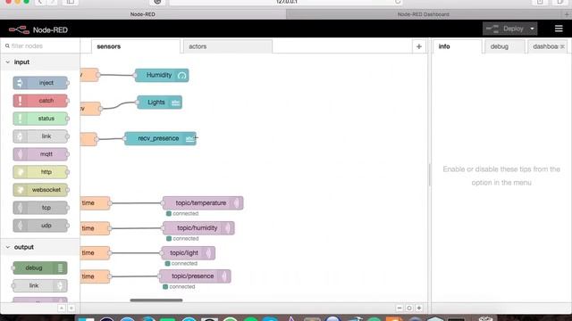 Trabalho de simulação de um ambiente domótico usando MQTT смотреть онлайн