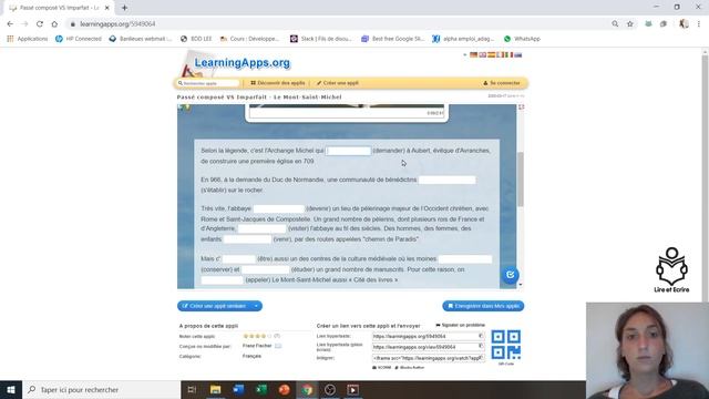 Utiliser Learning Apps en lien avec les exercices смотреть онлайн