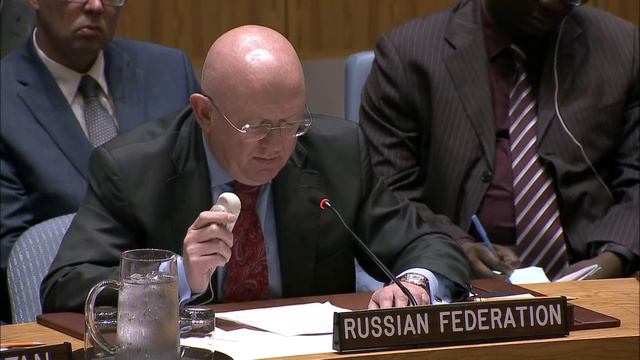 Выступление В.А.Небензи на открытом заседании СБ ООН по ситуации на Корейском полуострове смотреть онлайн