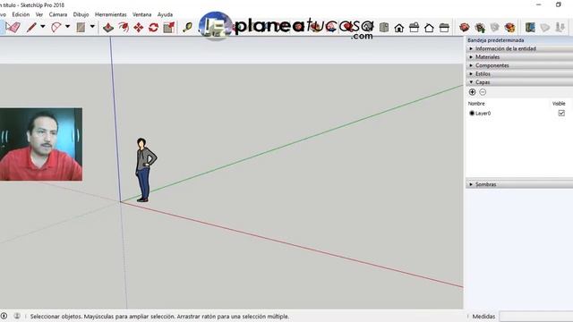 Sketchup Para Principiantes Importar Un Plano AutoCAD 17/50 смотреть онлайн
