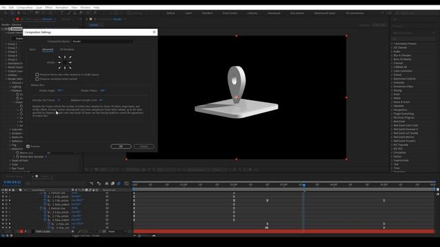 Анимированная 3D Локация в Element 3D After Effects смотреть онлайн