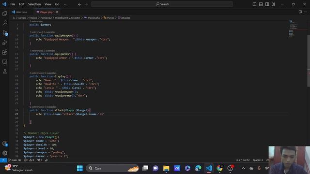OOP Mengenai Class Object dan Method PHP смотреть онлайн