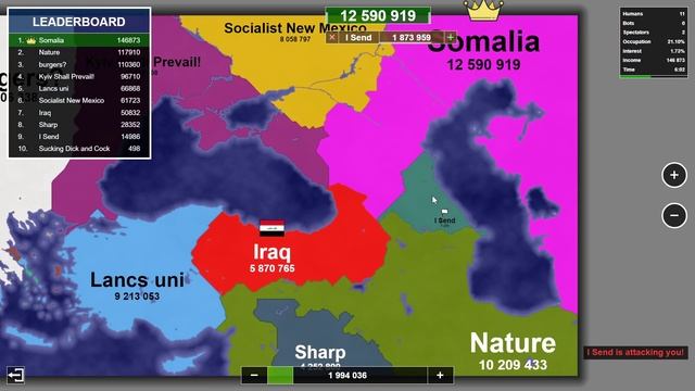 Battle Royale Free For All Victory Strategy! Satisfying! Territory Games io - Territorial IO смотреть онлайн