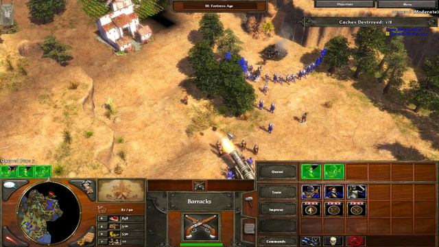 Age of Empires 3 Lets Play EP2 - Campaign Playthrough | Pirates! смотреть онлайн