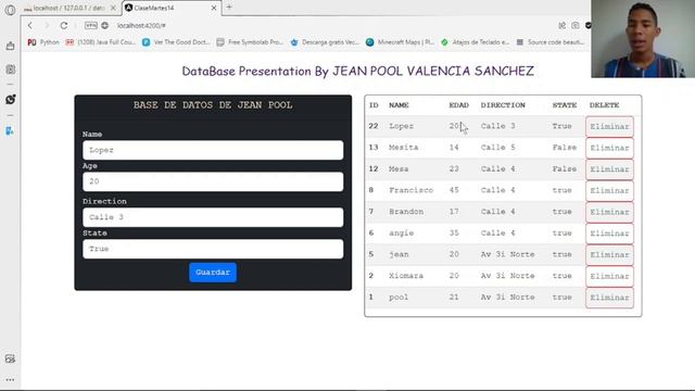 Base Datos | TypeScript | HTML | Angular | ng-Bootstrap (PARCIAL 1) смотреть онлайн