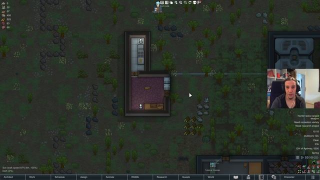 Rimworld Easy Freezer and Kitchen Guide - Gameplay Tutorial смотреть онлайн