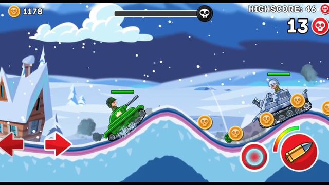 ALL 21 TANKS FIGHT in BATTLE MODE COMMANDER - Hills of Steel (The Pear Gamers смотреть онлайн