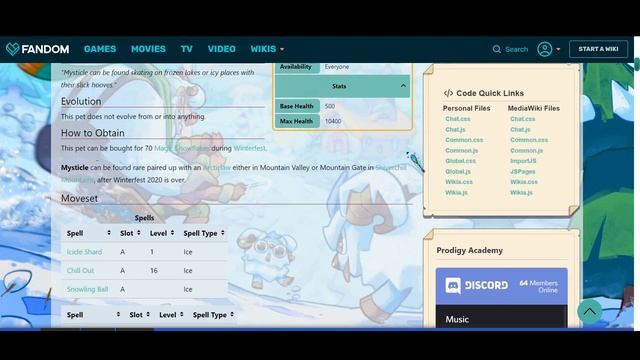 PRODIGY MATH GAME | Amazing New Upgrade to Prodigy Winterfest 2020 | NEW Prodigy Pet Mysticle..!!! смотреть онлайн