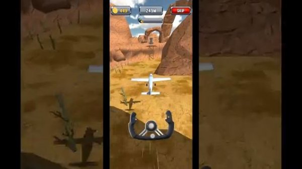 Crazy Plane Landing Game Gameplay Walkthrough Part 1