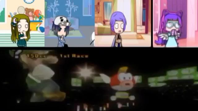 Zoom meeting react to creepy Anti piracy screen videos xD/Gacha Club Reaction смотреть онлайн
