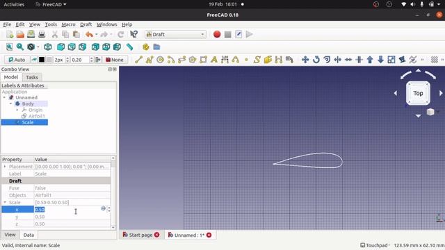 FreeCAD: Simple Wing With Aerofoils For A Fin, Plane, Propeller Using Loft Sketch Profiles