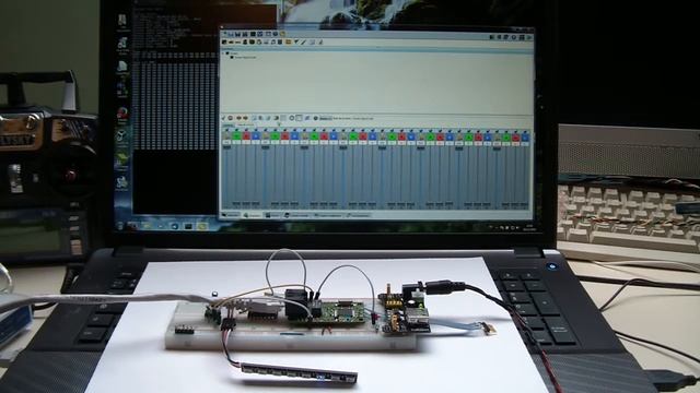Pilotage d'un bloc "Strip 8 LEDs" via le protocole Artnet. смотреть онлайн