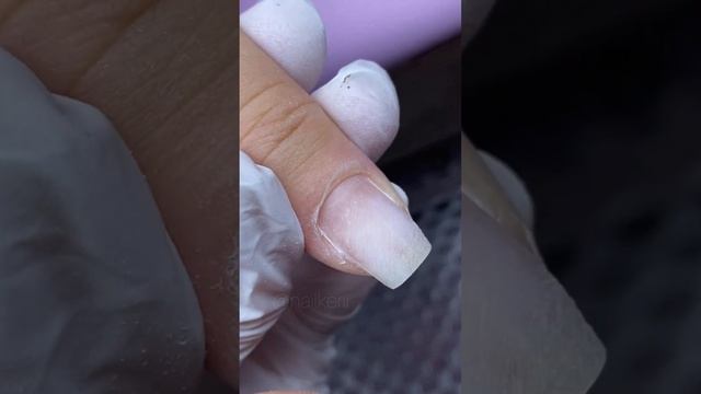 Срез кутикулы кусачками #срез #кутикула #комбинированныйманикюр #nails #manicure #manicurarusa