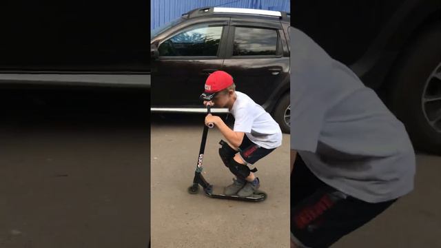 Как сделать 360 градусов на трюковом самокате смотреть онлайн