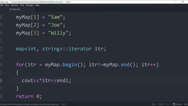 STL Maps in C++ | Standard Template Library | Data Structures смотреть онлайн
