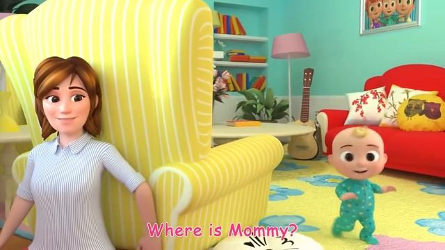 Игра в прятки-детские стишки. Peekaboo nursery Rhumes. смотреть онлайн