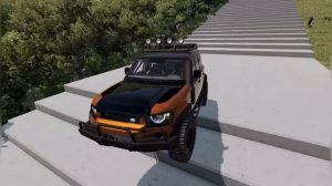 Как падают машины