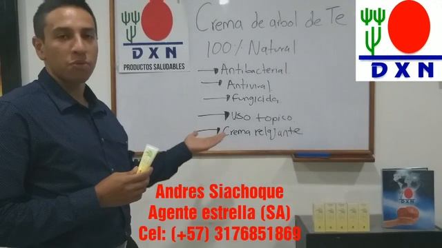 Productos DXN: Crema de arbol de Te смотреть онлайн