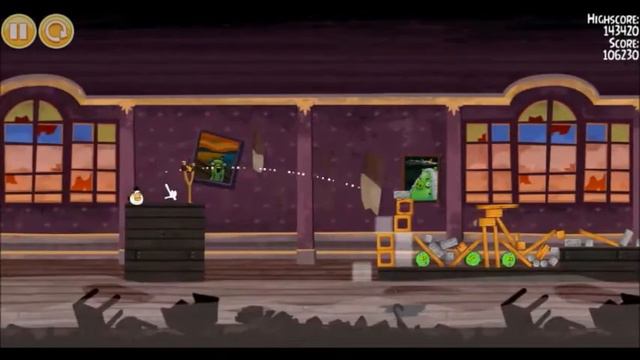 Angry Birds Seasons Haunted Hogs Level 2-8 / 3 stars смотреть онлайн
