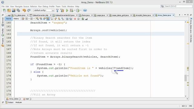 Java - Sort, Search and Fill Arrays смотреть онлайн