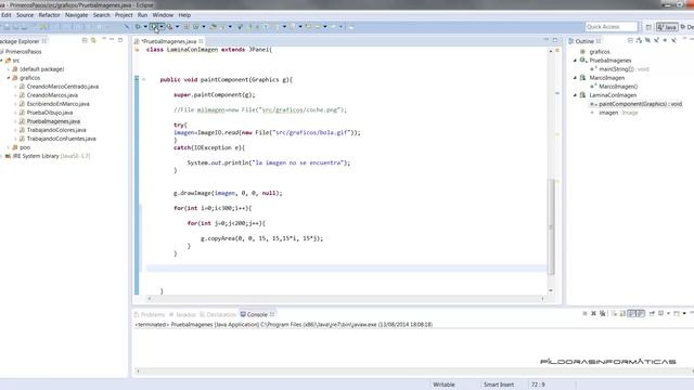 Curso Java Aplicaciones gráficas. Swing X Incluyendo imágenes II. Vídeo 64 смотреть онлайн